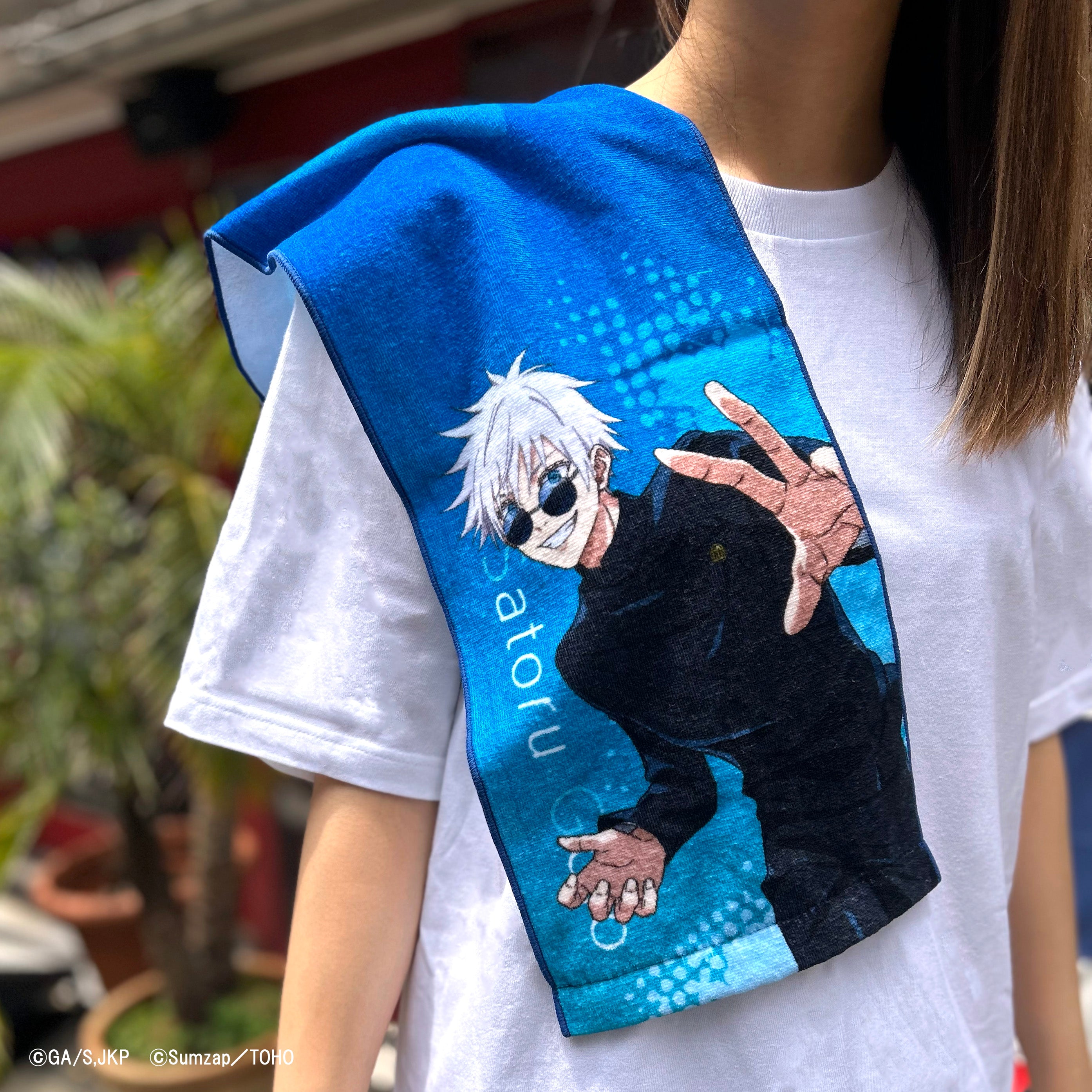 呪術廻戦 極楽湯 呪術プラスセット マフラータオル 全5種 コンプリートセット Amazon.co.jp: 伏黒恵 極楽湯 コラボ マフラータオル 呪術プラス