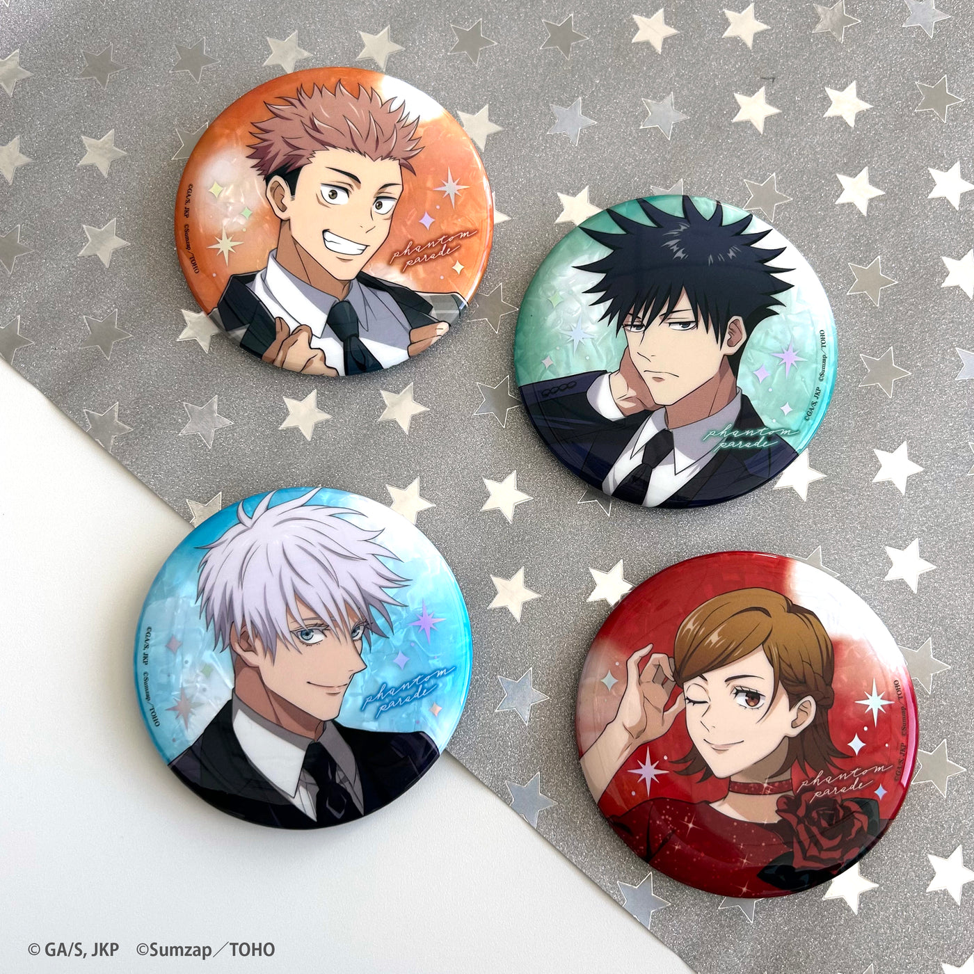 呪術廻戦 ファントムパレード 缶バッジ 2ndアニバーサリー – Sumzap Store