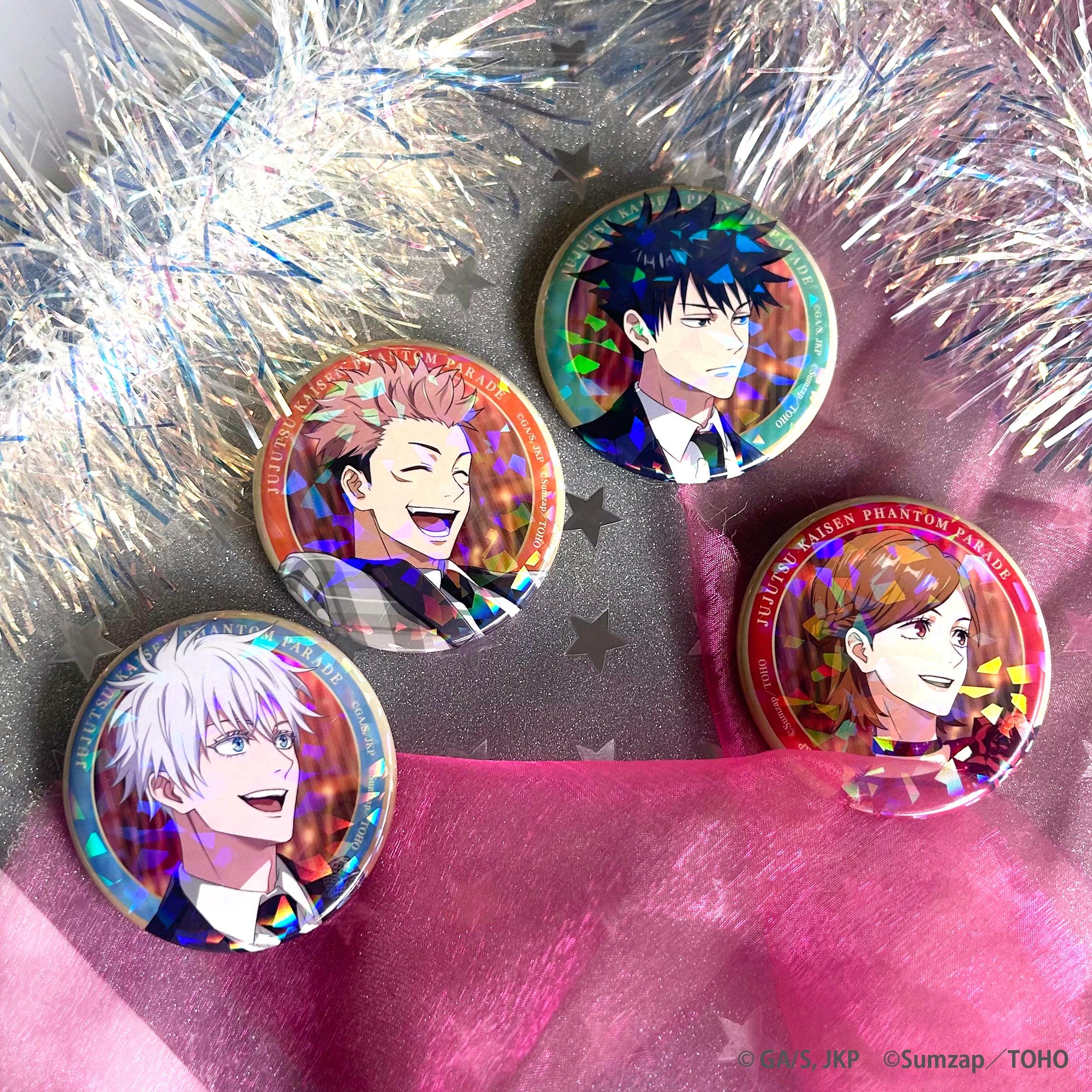 呪術廻戦 ファントムパレード 缶バッジ・アクリルスタンドセット 2nd