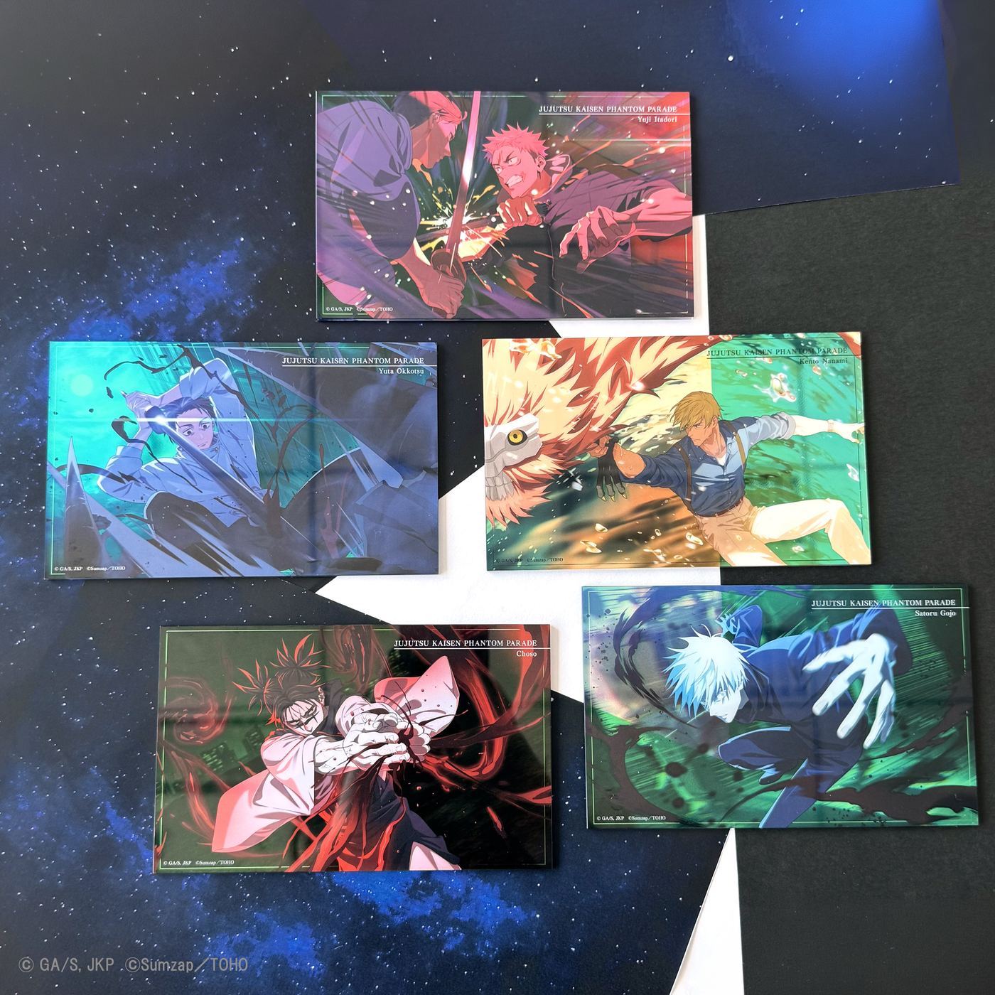 呪術廻戦ファントムパレード ホログラムアクリルスタンド vol.1
