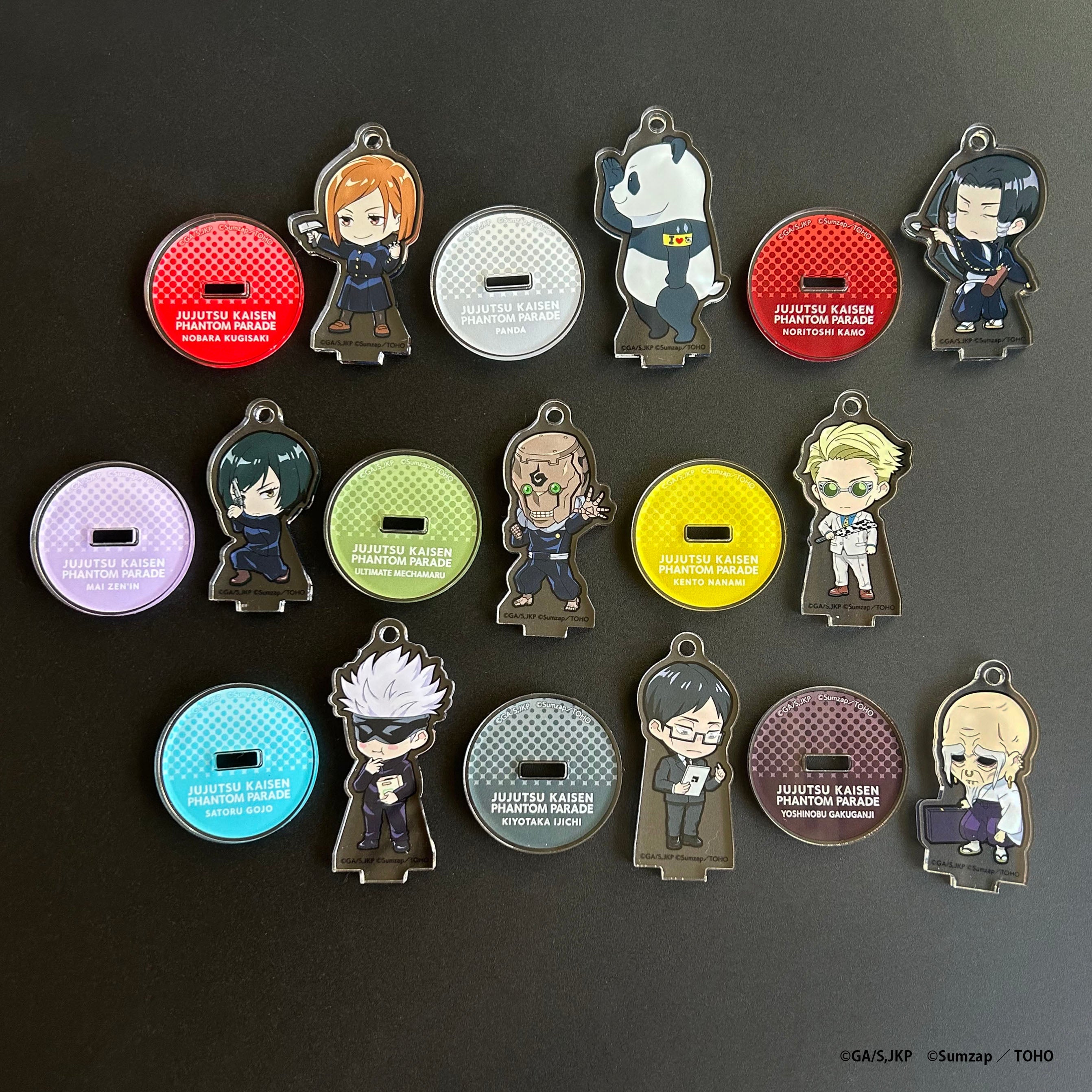 呪術廻戦 グッズ 缶バッチ アクリル スタンド キーホルダー クリアファイル 呪術廻戦」特設サイト｜TOHO animation STORE